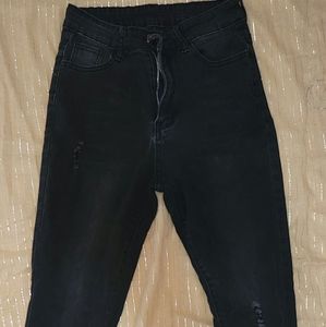 Shein Black faded size S(2) jeans